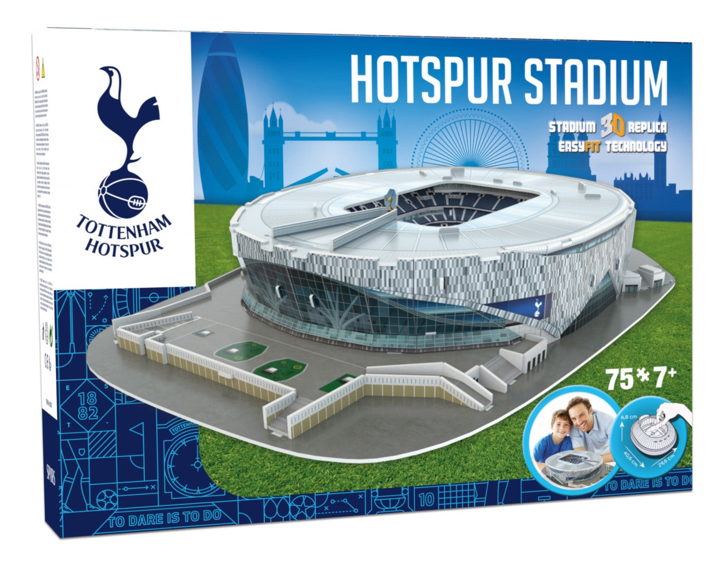 Tottenham Hotspur FC Stadium | Nanostad | 3D Puzzle (Official Licensed Product)